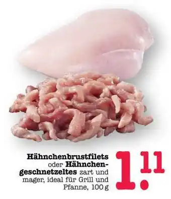 Hähnchenbrustfilets oder Hähnchengeschnetzeltes
