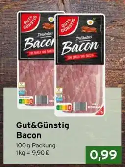 CAP Markt Gut&Günstig Bacon Angebot