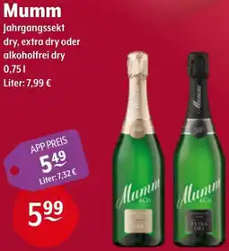 Getränke Hoffmann Mumm Jahrgangssekt dry Angebot