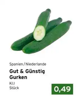 CAP Markt Gut & Günstig Gurken Angebot