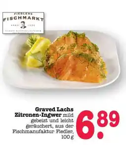 Scheck-in-Center Graved Lachs Zitronen-Ingwer Angebot