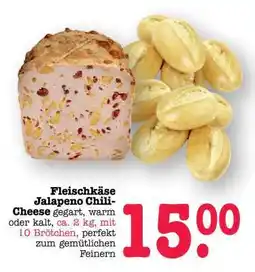 Scheck-in-Center Fleischkäse Jalapeno Chili-Cheese Angebot