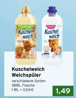 CAP Markt KUSCHELWEICH Weichspüler Angebot