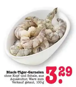 Scheck-in-Center Black Tiger Garnelen Angebot