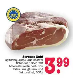 Scheck-in-Center Serrano Gold Angebot