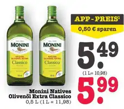 Scheck-in-Center Monini natives Olivenöl Extra Classico Angebot