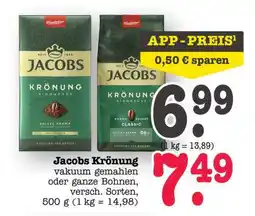 Scheck-in-Center Jacobs Krönung Angebot