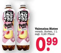 Scheck-in-Center VALENSINA Eistee Angebot