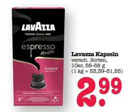 Scheck-in-Center Lavazza Kapseln Angebot