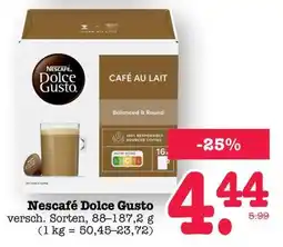 Scheck-in-Center Nescafé Dolce Gusto Angebot