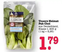 Scheck-in-Center Unsere Heimat Pak Choi Angebot