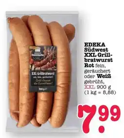 Scheck-in-Center EDEKA Südwest XXL Grillbratwurst Rot Angebot