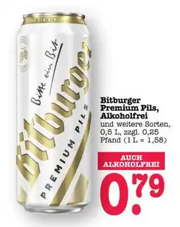 Scheck-in-Center Bitburger Premium Pils, Alkoholfrei Angebot