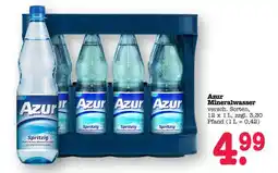 Scheck-in-Center Azur Mineralwasser Angebot