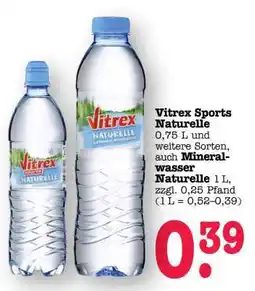 Scheck-in-Center Vitrex Sports Naturelle Angebot