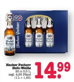 Scheck-in-Center Hacker-Pschorr Hefe-Weiße Angebot