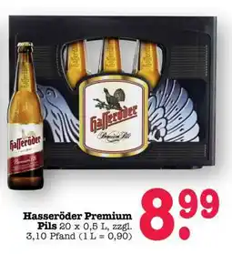 Scheck-in-Center HASSERÖDER Premium Pils Angebot