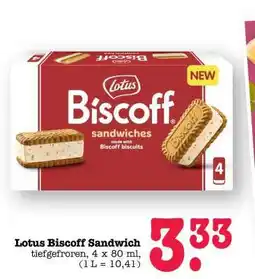 Scheck-in-Center Lotus Biscoff Sandwich Angebot