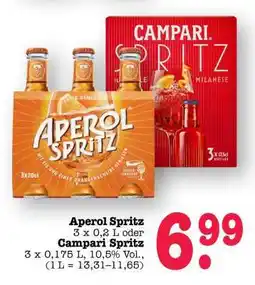 Scheck-in-Center Aperol Spritz oder Campari Spritz Angebot