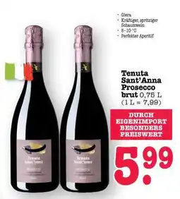 Scheck-in-Center Tenuta Sant’Anna Prosecco brut Angebot
