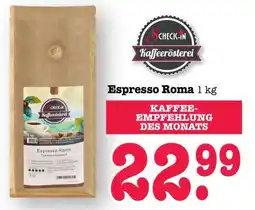 Scheck-in-Center Espresso Roma Angebot