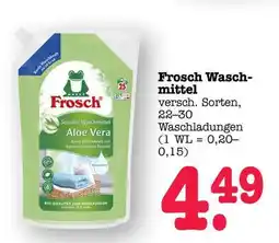 Scheck-in-Center Frosch Waschmittel Angebot