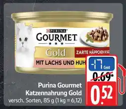 Scheck-in-Center Purina Gourmet Katzennahrung Gold Angebot