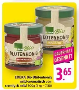 Scheck-in-Center EDEKA Bio Blütenhonig Angebot