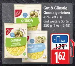 Scheck-in-Center Gut & Günstig Gouda gerieben Angebot