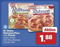 Combi Dr. Oetker Ristorante Pizza oder Piccola Angebot