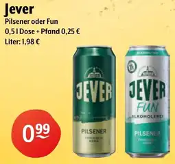 Getränke Hoffmann Jever Pilsener oder Fun Angebot