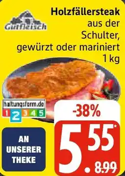 Edeka Gutfleisch Holzfällersteak Angebot