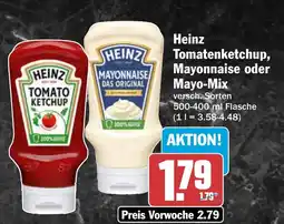 AEZ Heinz Tomatenketchup, Mayonnaise oder Mayo-Mix Angebot