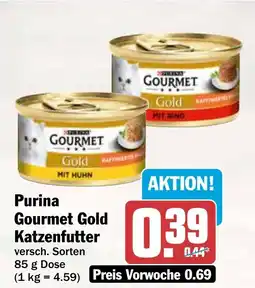 AEZ Purina Gourmet Gold Katzenfutter Angebot