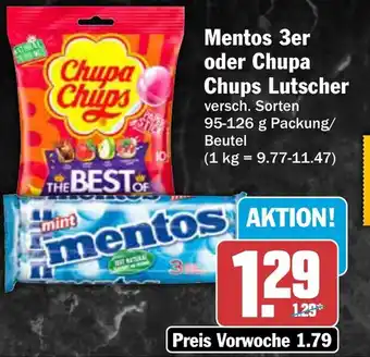 AEZ Mentos 3er oder Chupa Chups Lutscher Angebot