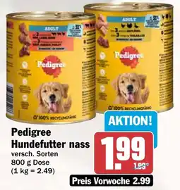 AEZ Pedigree Hundefutter nass Angebot