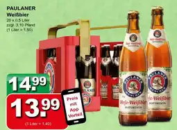 Getränkeparadies Gefromm Paulaner hefe-weißbier naturtrüb Angebot