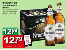 Getränkeparadies Gefromm Krombacher pils, alkoholfrei, radler Angebot