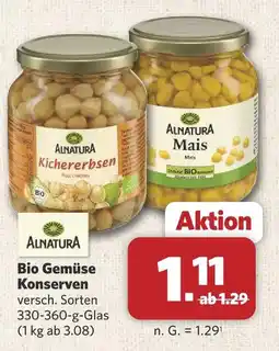 Combi Alnatura kichererbsen Angebot