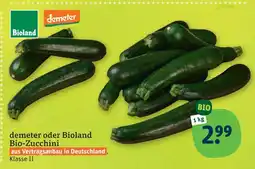 tegut Demeter oder bioland bio-zucchini Angebot