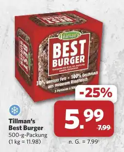 Combi Tillman's best burger Angebot
