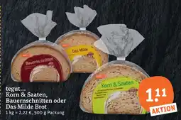 tegut Tegut korn & saaten Angebot