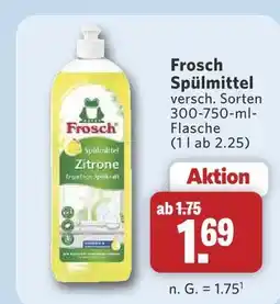 Combi Frosch spülmittel zitrone Angebot