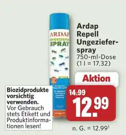 Combi Ardap repell ungezieferspray Angebot