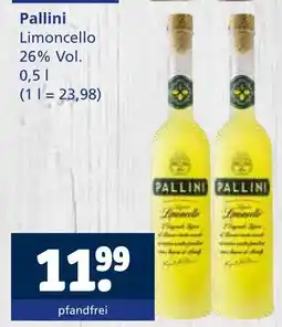 Getränkewelt Pallini limoncello Angebot