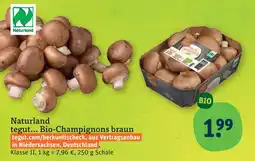 tegut Naturland bio-champignons braun Angebot