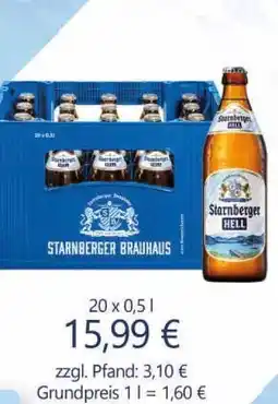 Getränkeparadies Gefromm Starnberger brauhaus starnberger hell Angebot