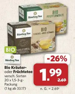 Combi Bünting tee bio kräutertee Angebot