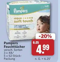 Combi Pampers feuchttücher Angebot