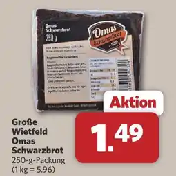 Combi Große wietfeld omas schwarzbrot Angebot